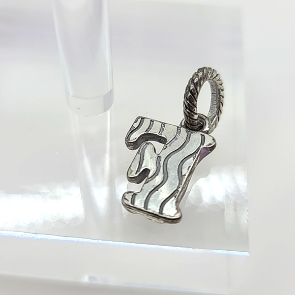 Brighton "ENAMEL ALPHABET" Charm Letter "F" Sold-out Online at Brighton! - Picture 7 of 10